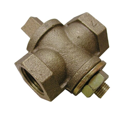 Jones Stephens 2in. Gas Shut-Off Valve, Square Head G18200